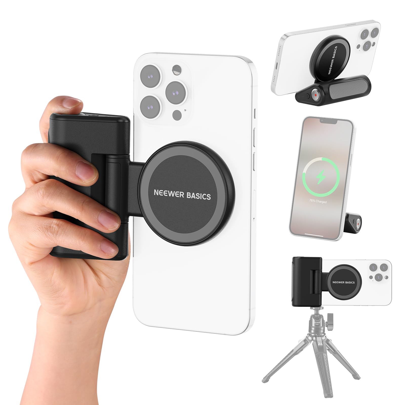 Amazon.com: NEEWER Basics Magnetic Phone Camera Grip Handle with